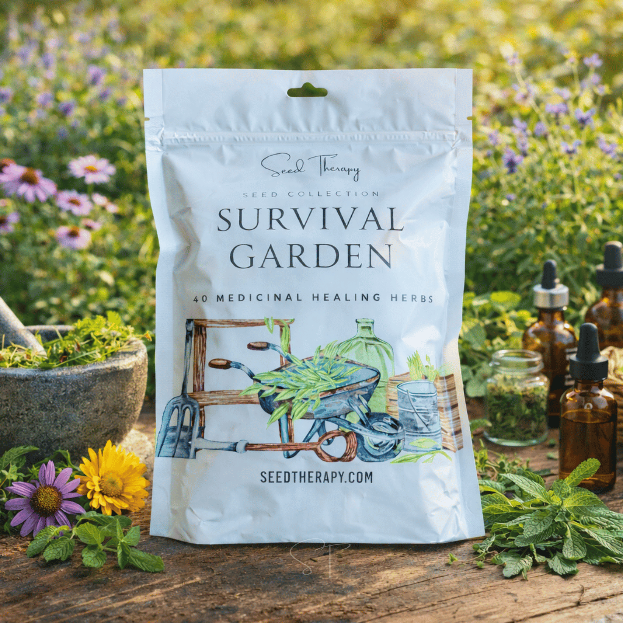 Survival Medicinal Herb Garden – 40 Essential Varieties - Cheeky Garden