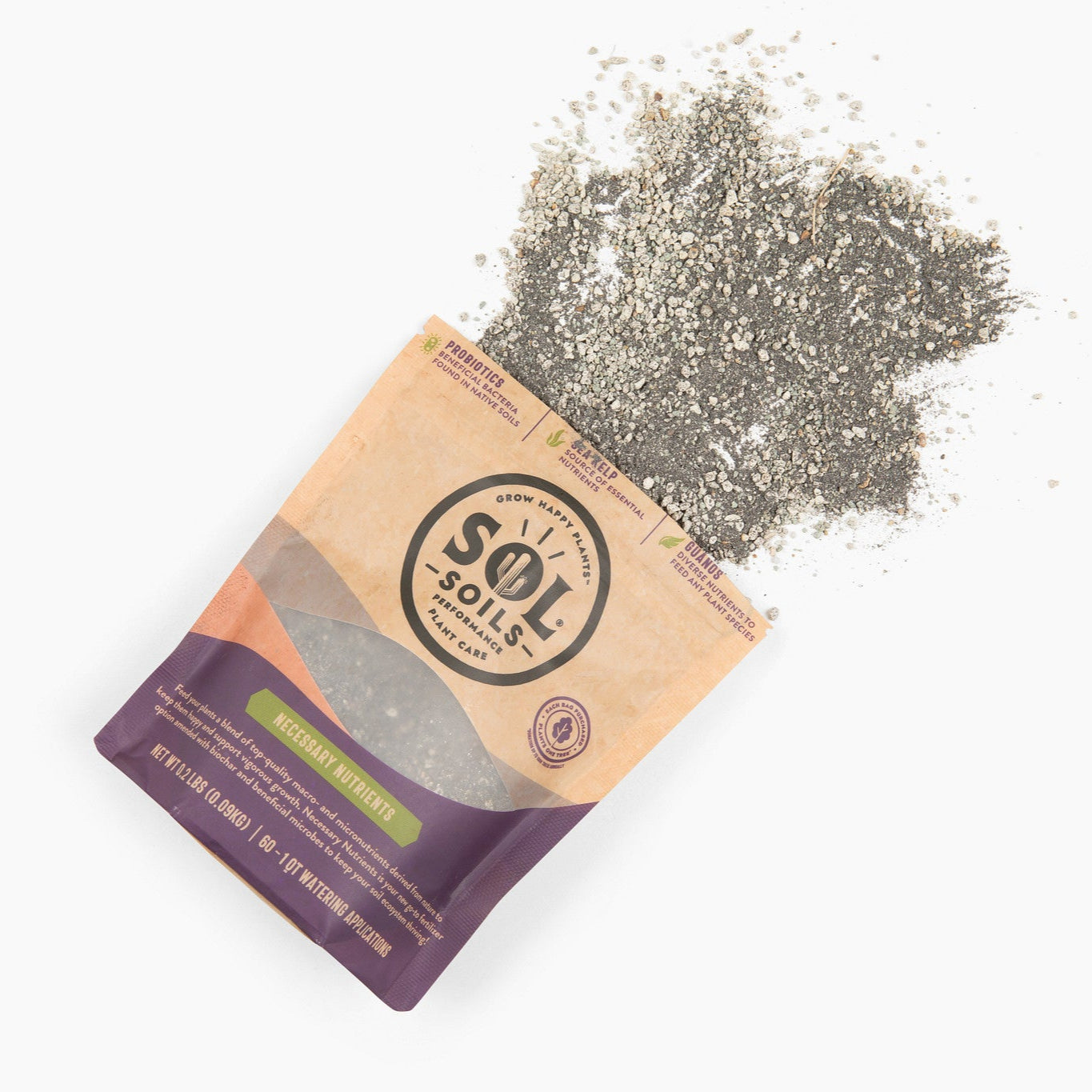 Sol Biotics - Necessary Nutrients - All-Natural Fertilizer